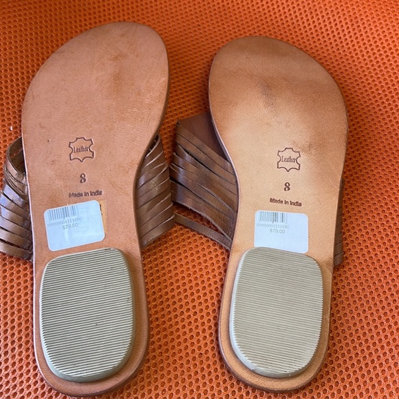 Chocolat blu flat sandals size 8 NWOT - Picture 3 of 6